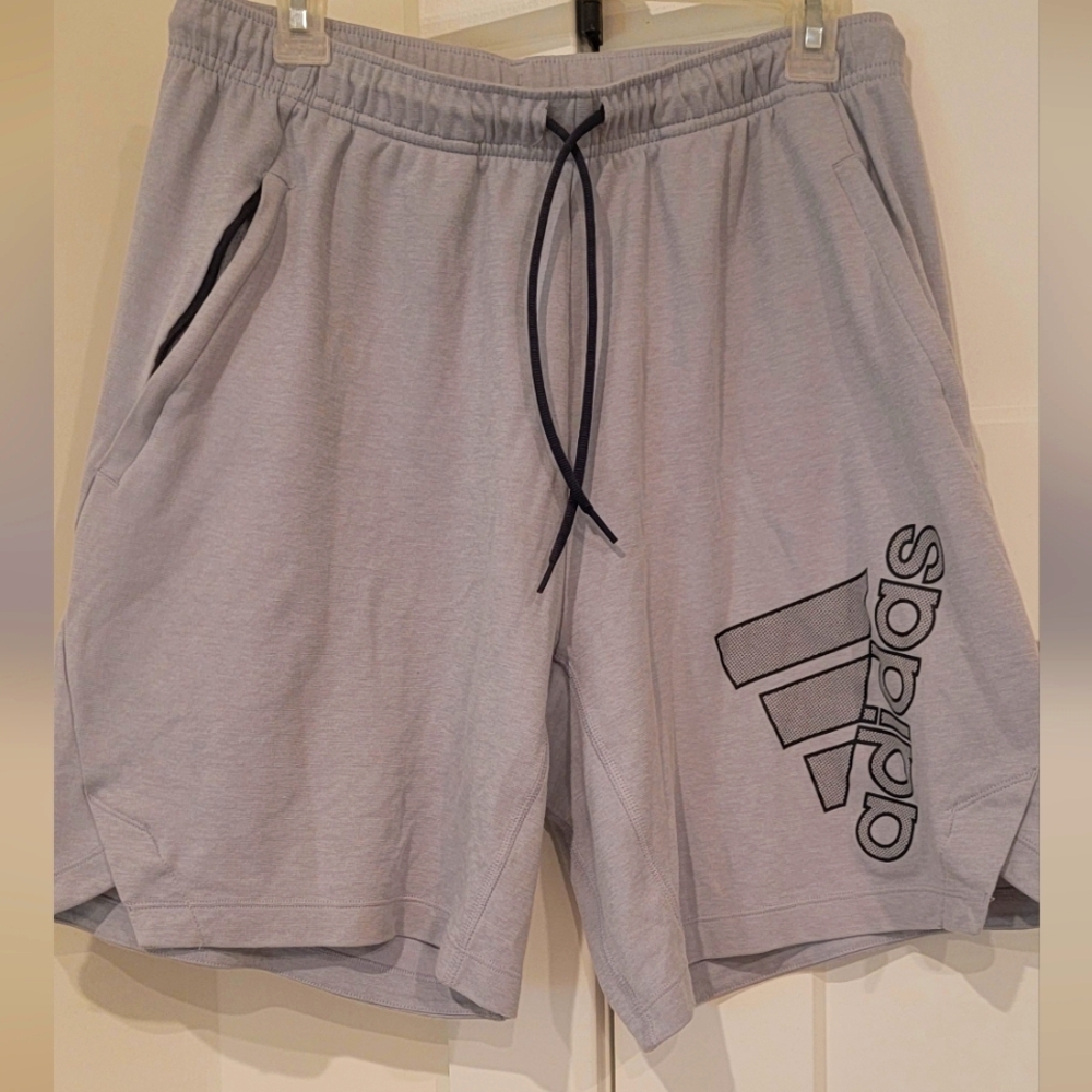 Adidas Men's Gray Shorts